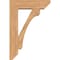 Ekena Millwork Legacy Slat Smooth Bracket w/ Offset Brace, Western Red Cedar, 7 1/2"W x 26"D x 38"H BKT0806X26X38LEC06SWR - alternate 3